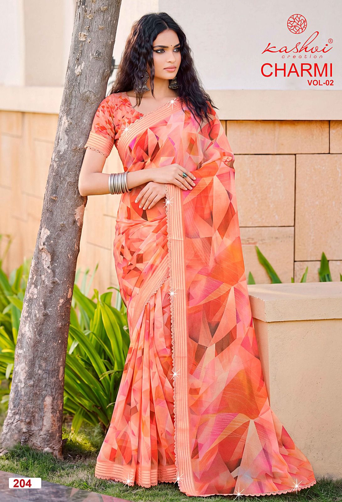 Charmi Vol 2 Kashvi Creation Weightless Sarees Exporter