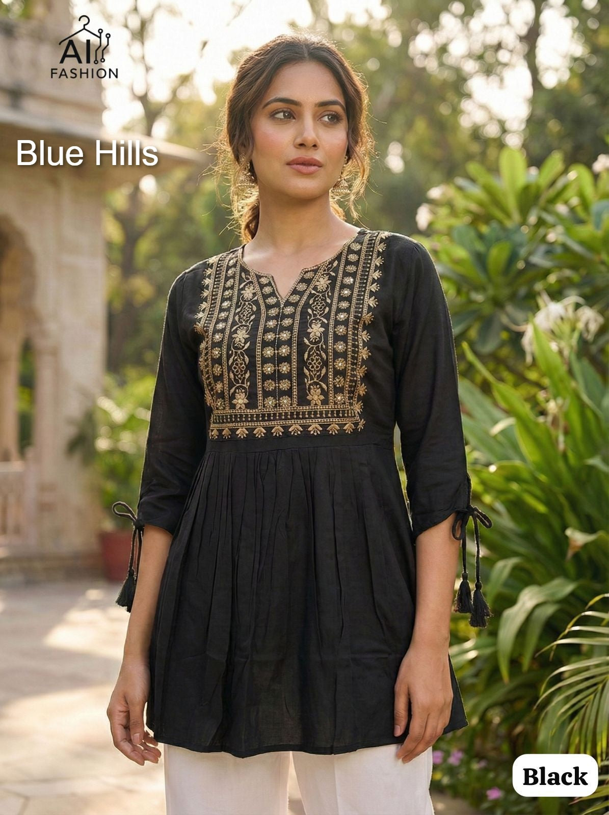 Charmi Vol 5 Blue Hills Rayon Stylish Short Tops Wholesaler Gujarat