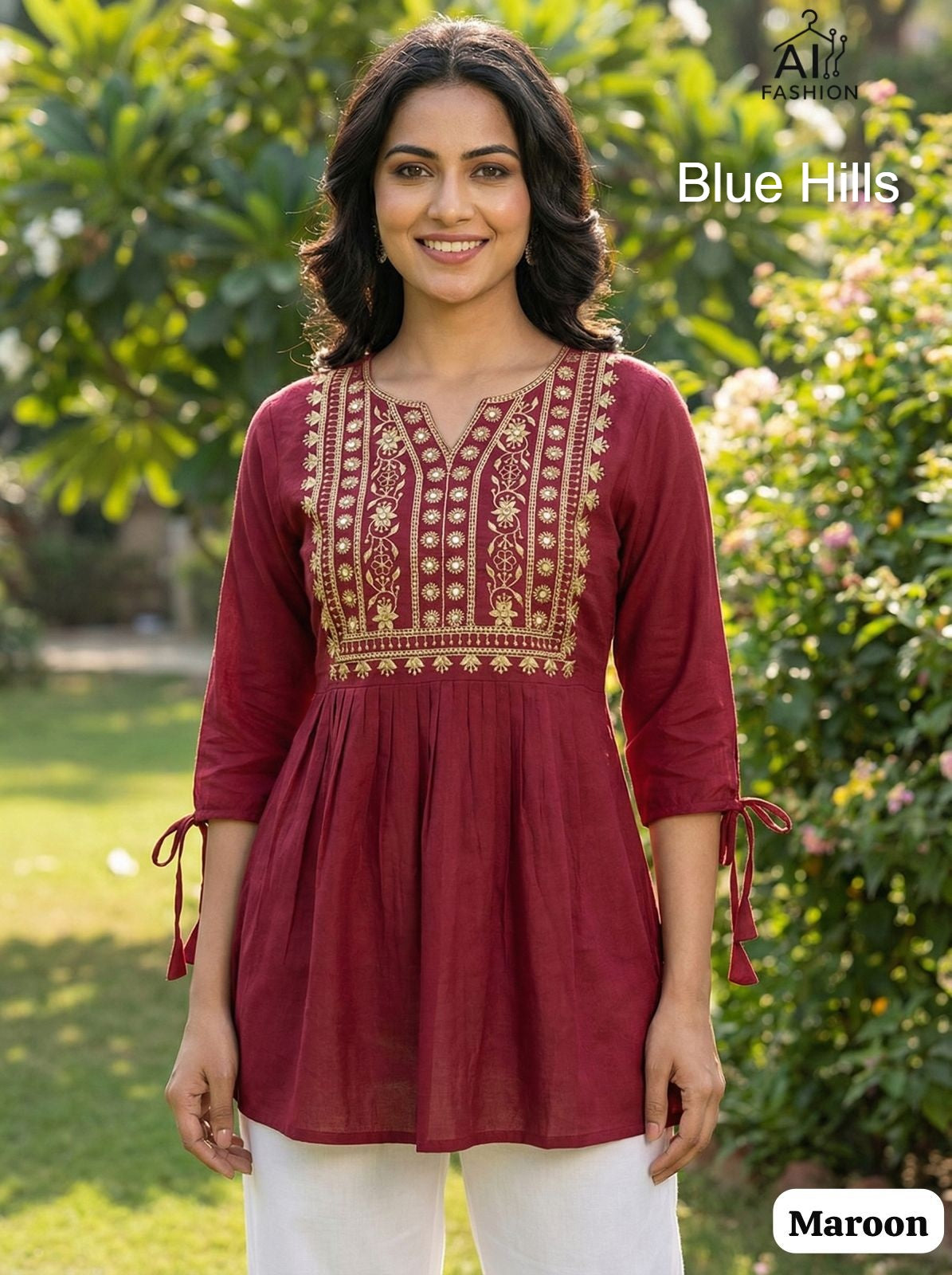 Charmi Vol 5 Blue Hills Rayon Stylish Short Tops Wholesaler Gujarat