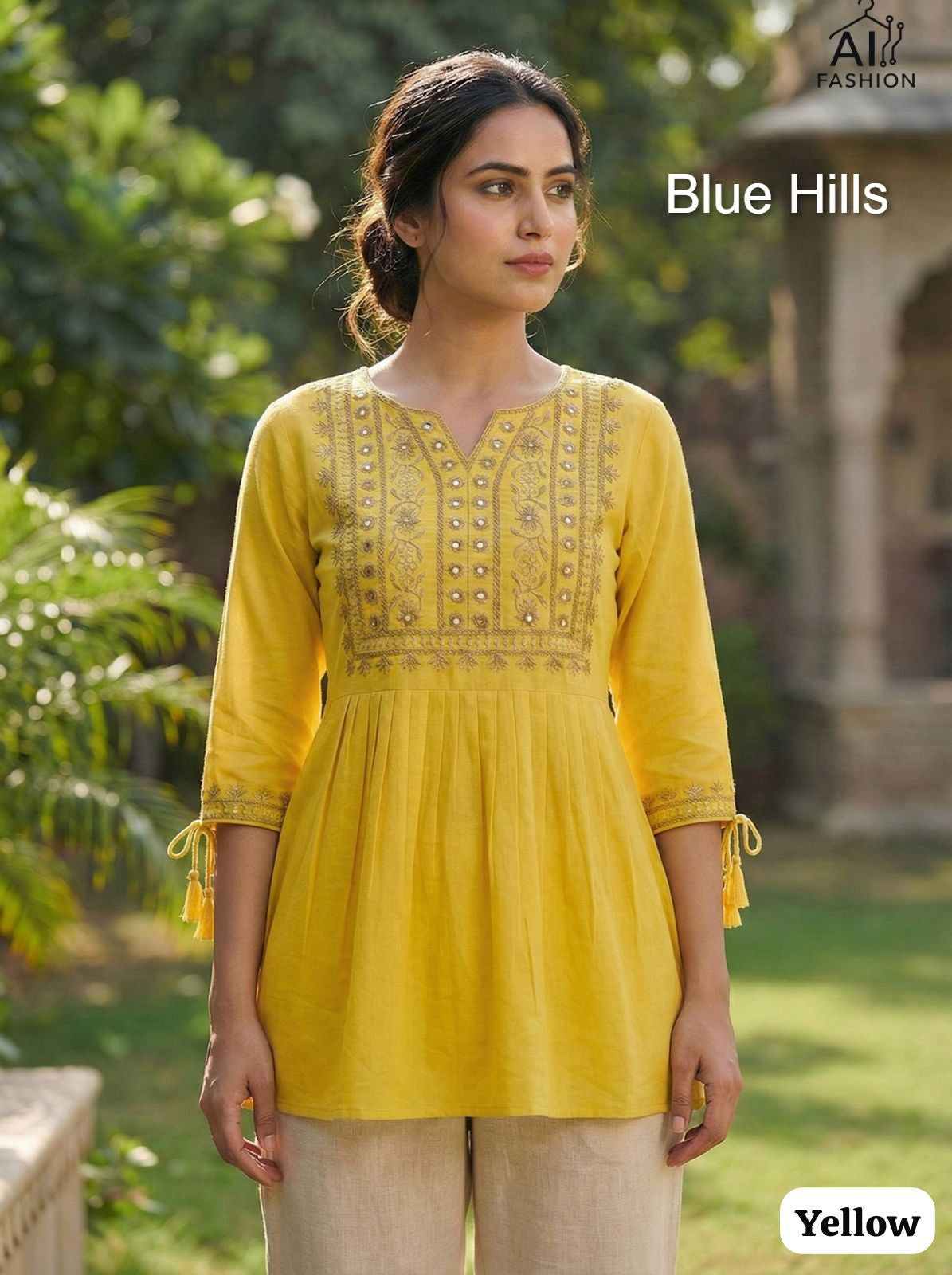 Charmi Vol 5 Blue Hills Rayon Stylish Short Tops Wholesaler Gujarat