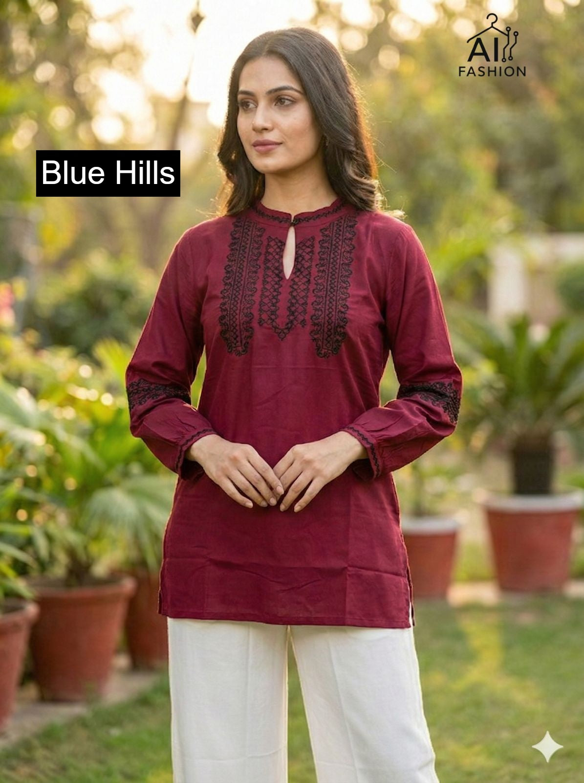 Charmi Vol 7 Blue Hills Rayon Fancy Tops Exporter Ahmedabad