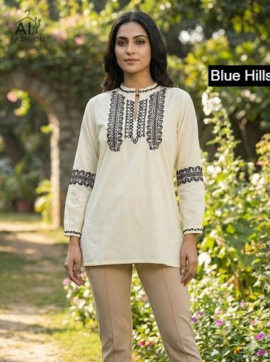 Charmi Vol 7 Blue Hills Rayon Fancy Tops Exporter Ahmedabad
