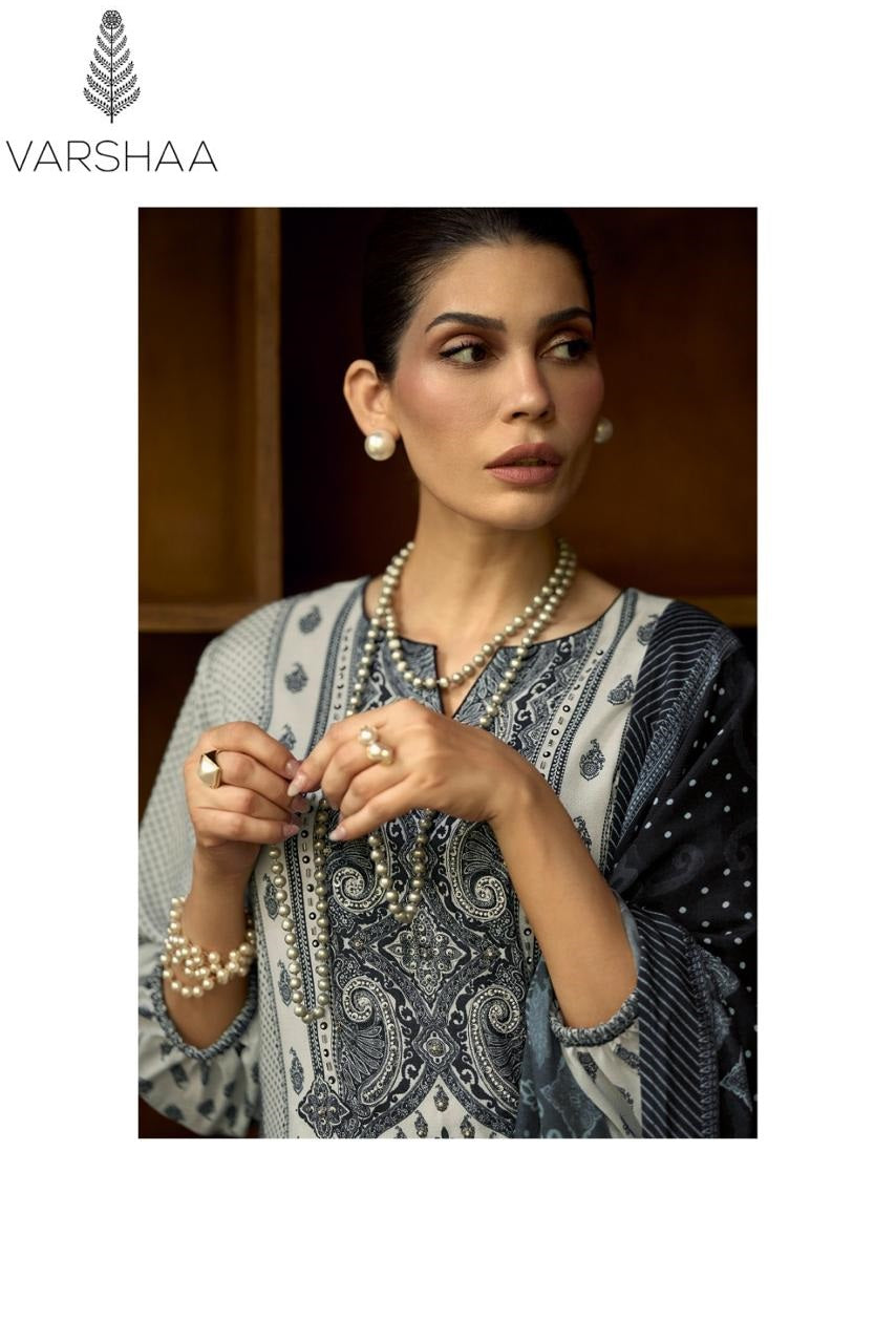 Charminar Varshaa Viscose Muslin Pant Style Suits Manufacturer Ahmedabad
