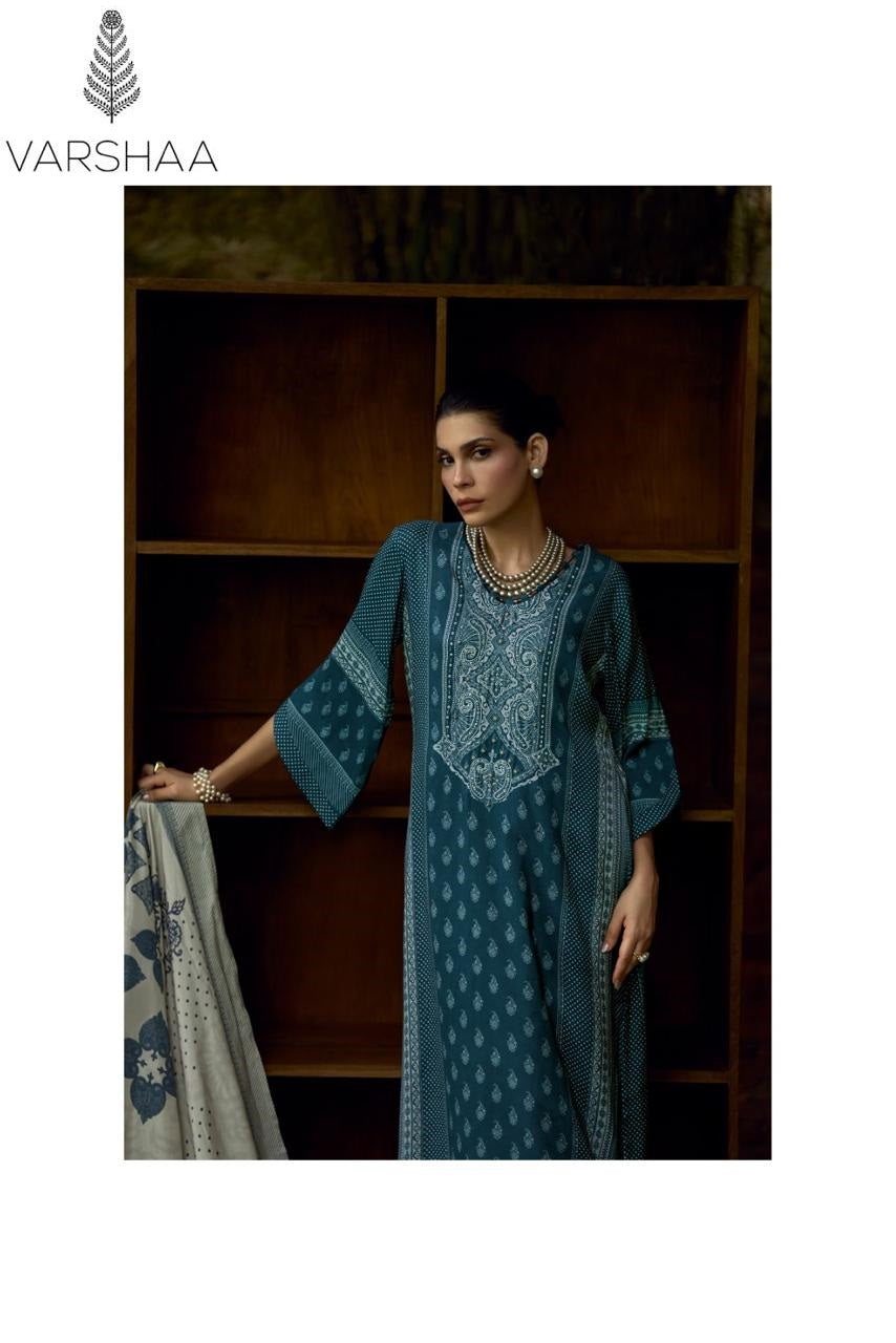 Charminar Varshaa Viscose Muslin Pant Style Suits Manufacturer Ahmedabad