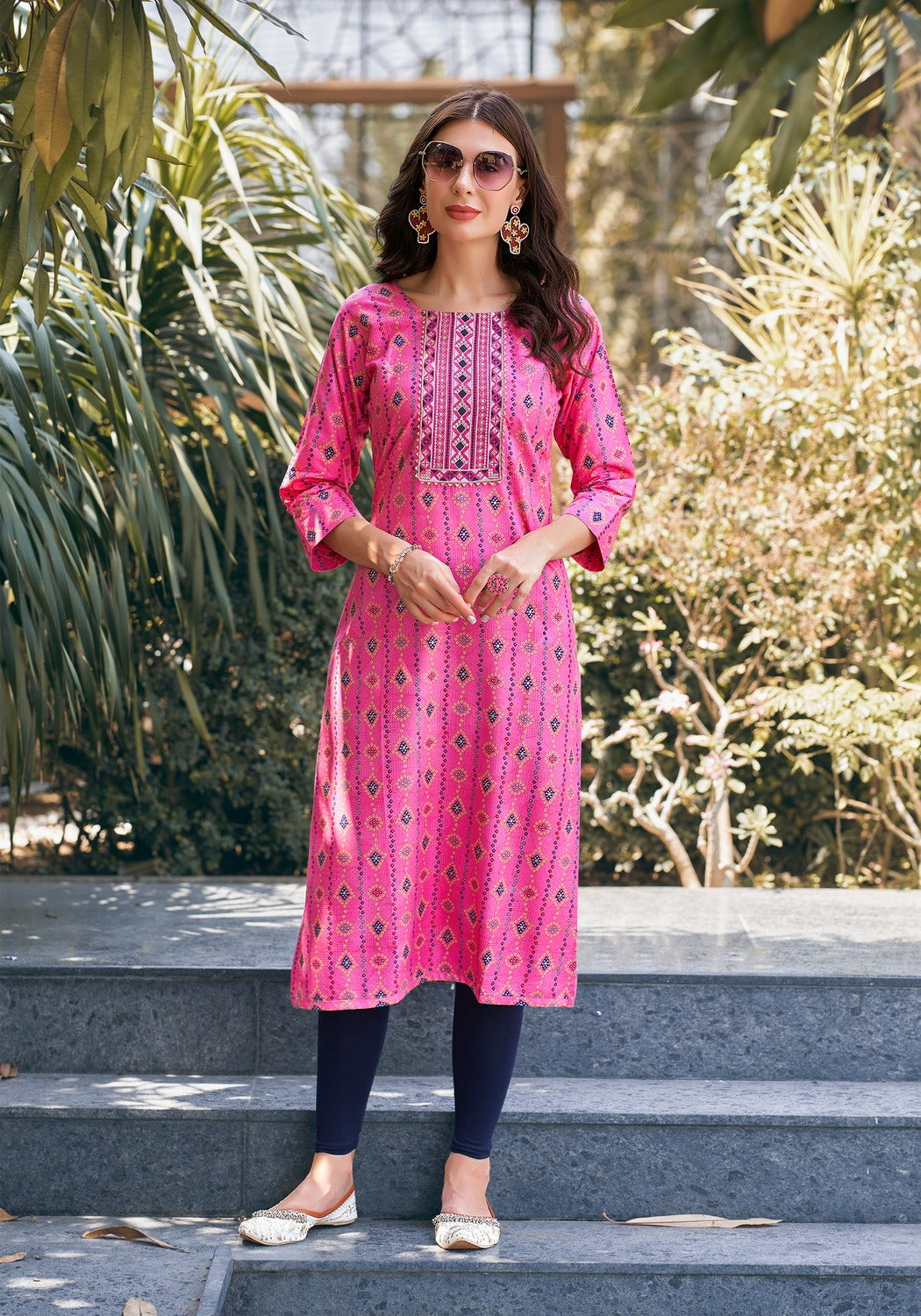 Charming Vol 1 Vaniska Colour Pix Rayon 14Kg Straight Cut Kurtis Exporter