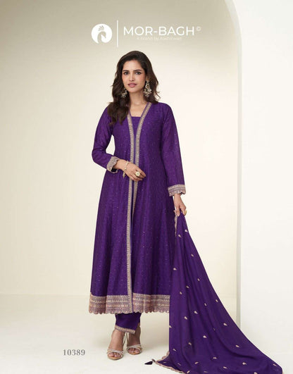 Charvi Mor Bagh Premium Silk Readymade Suits Exporter India