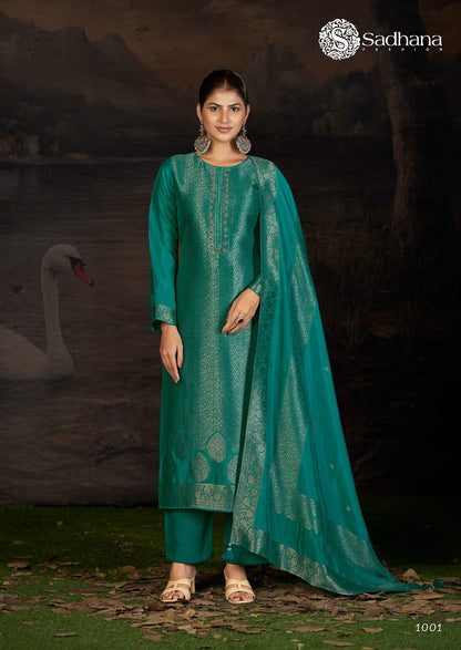 Charvi Sadhana Premium Viscose Pant Style Suits Wholesale Price
