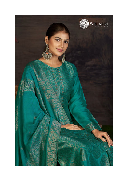 Charvi Sadhana Premium Viscose Pant Style Suits Wholesale Price