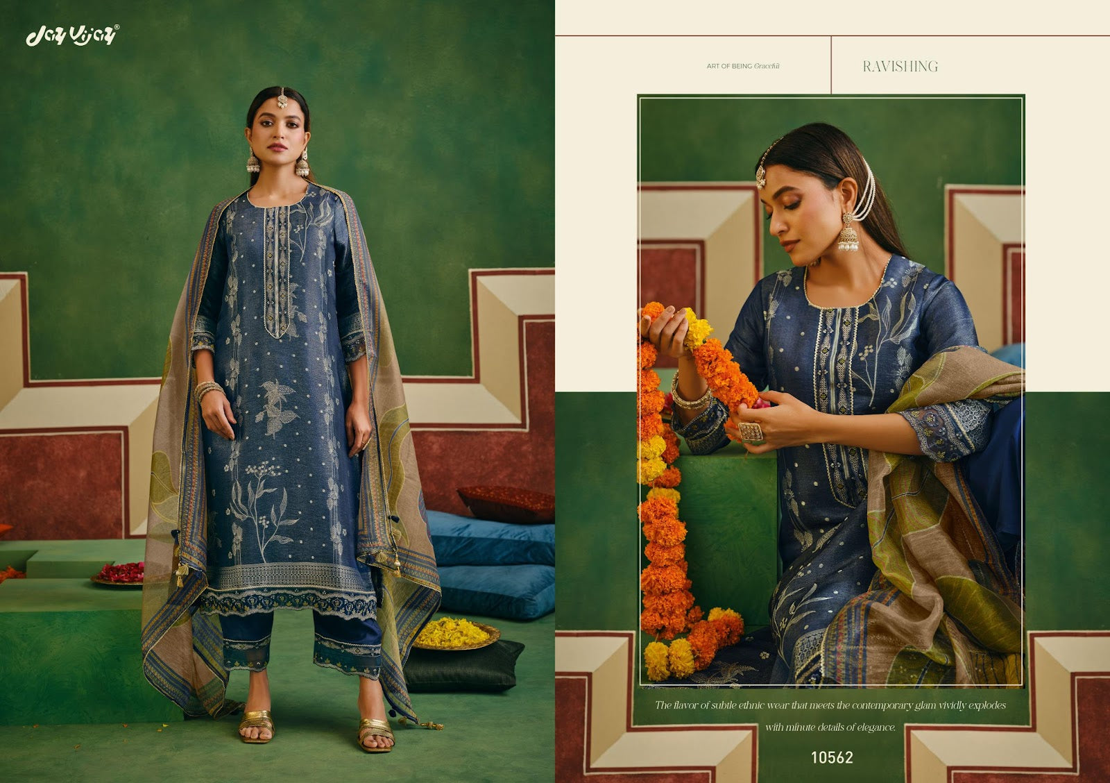 Chaukhat Jay Vijay Jacquard Pant Style Suits Manufacturer Gujarat