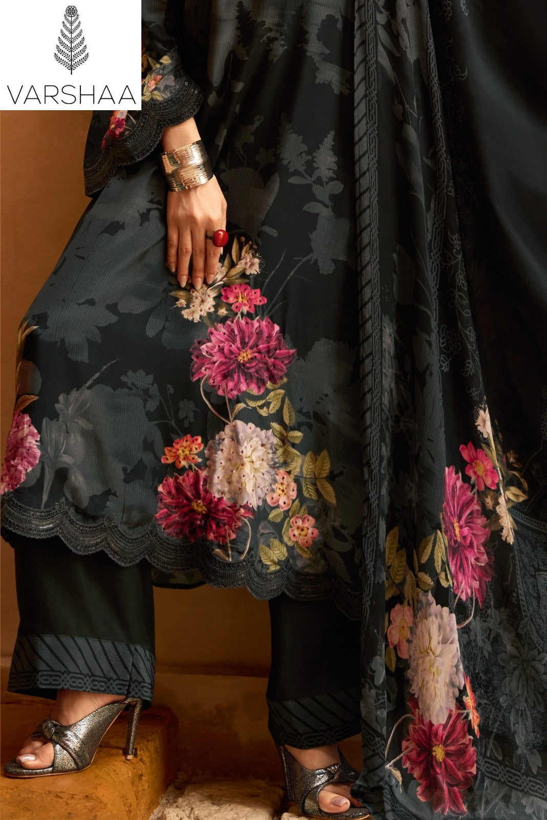 Checkmate Varshaa Swiss Pakistani Salwar Suits Supplier