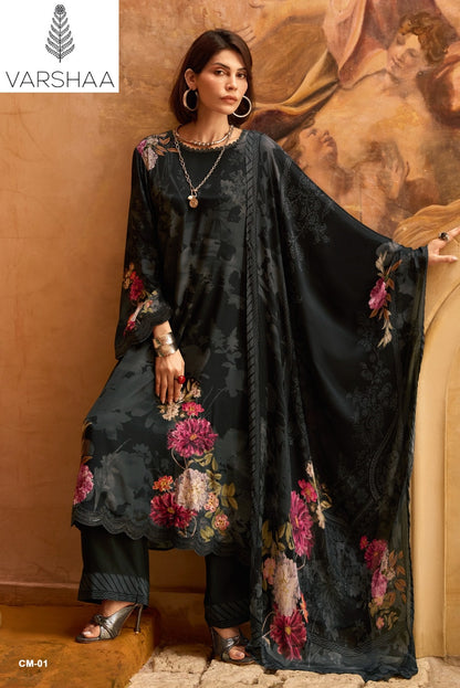 Checkmate Varshaa Swiss Pakistani Salwar Suits Supplier