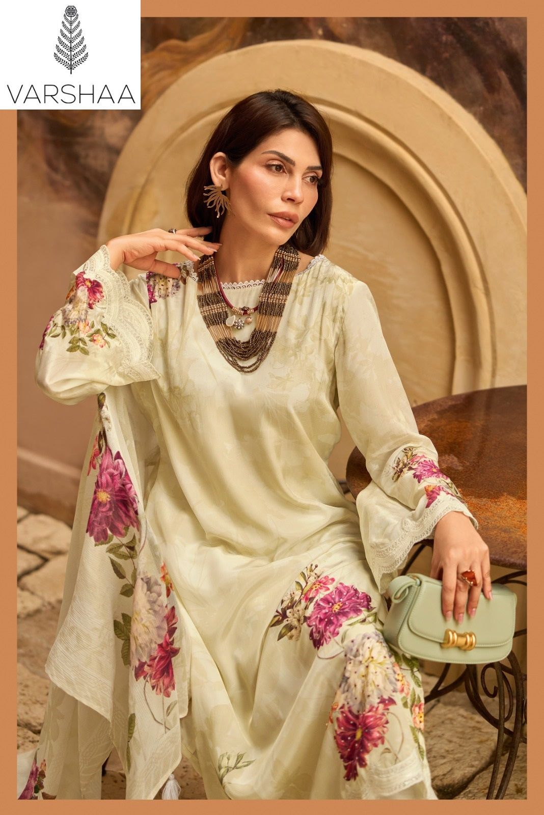 Checkmate Varshaa Swiss Pakistani Salwar Suits Supplier