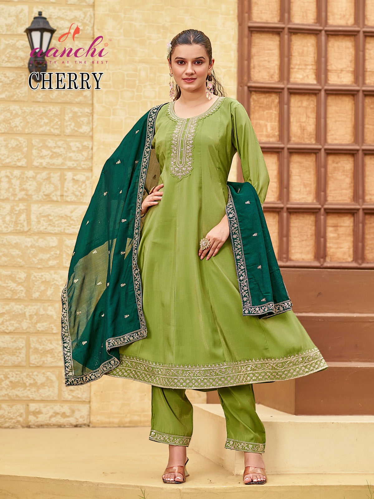 Cherry Aanchi Readymade Anarkali Suits Exporter Gujarat
