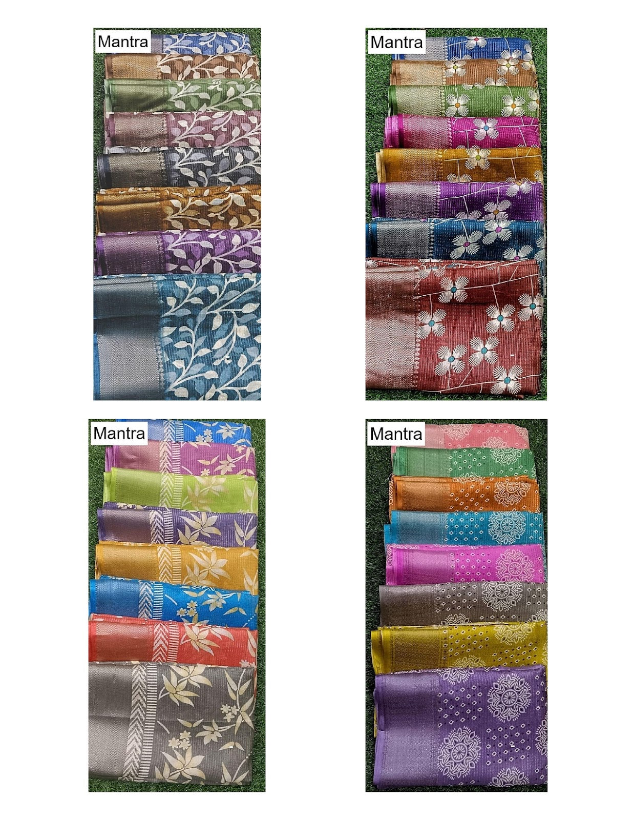 Cherry Blossom Mantra Dola Sarees Manufacturer India