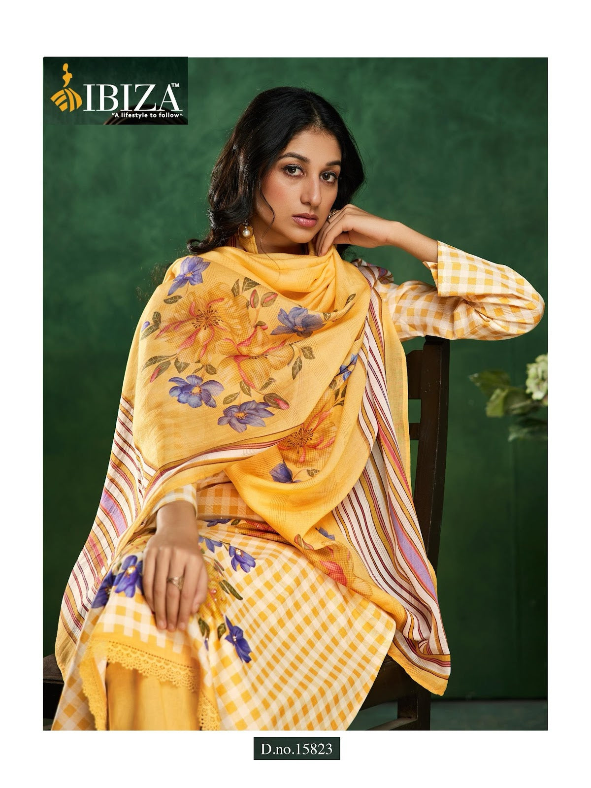 Cherry Ibiza Pure Lawn Pant Style Suits Supplier