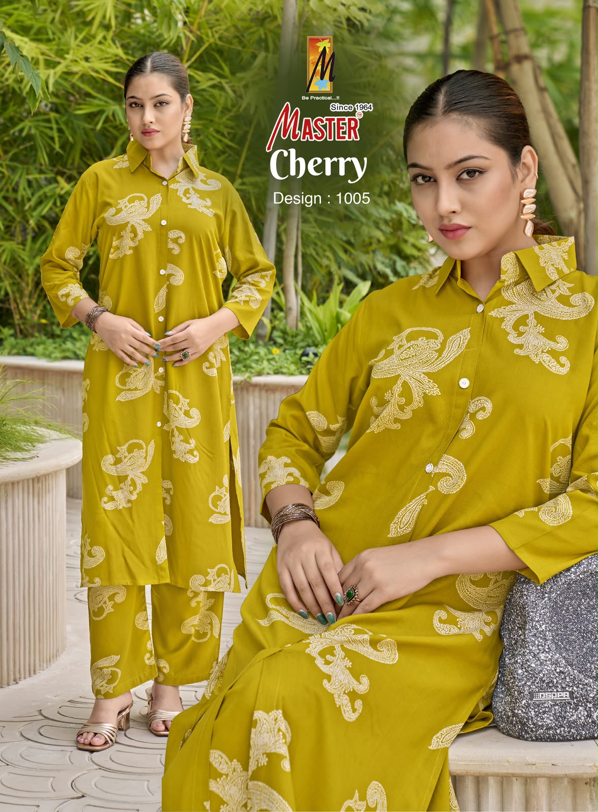 Cherry Master Rayon 22Kg Co Ord Set Exporter