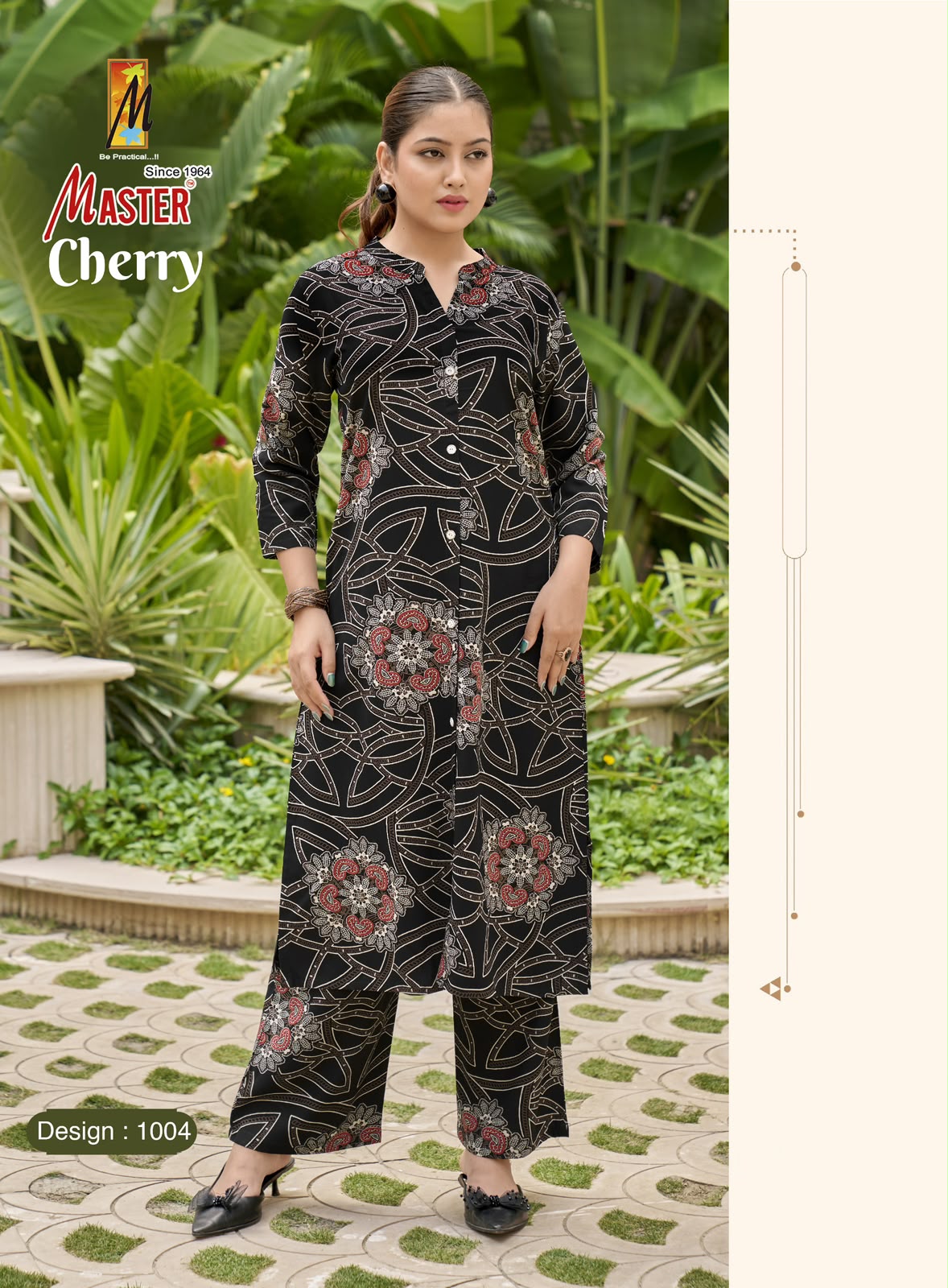 Cherry Master Rayon 22Kg Co Ord Set Exporter