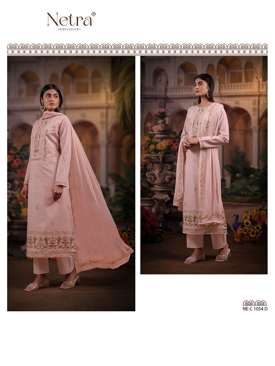 Cherry Netra Pure Linen Pant Style Suits Supplier India