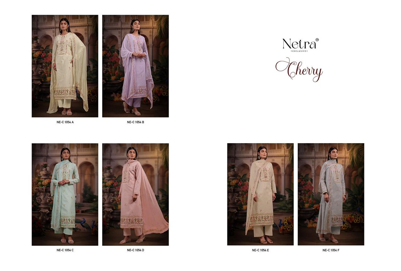 Cherry Netra Pure Linen Pant Style Suits Supplier India