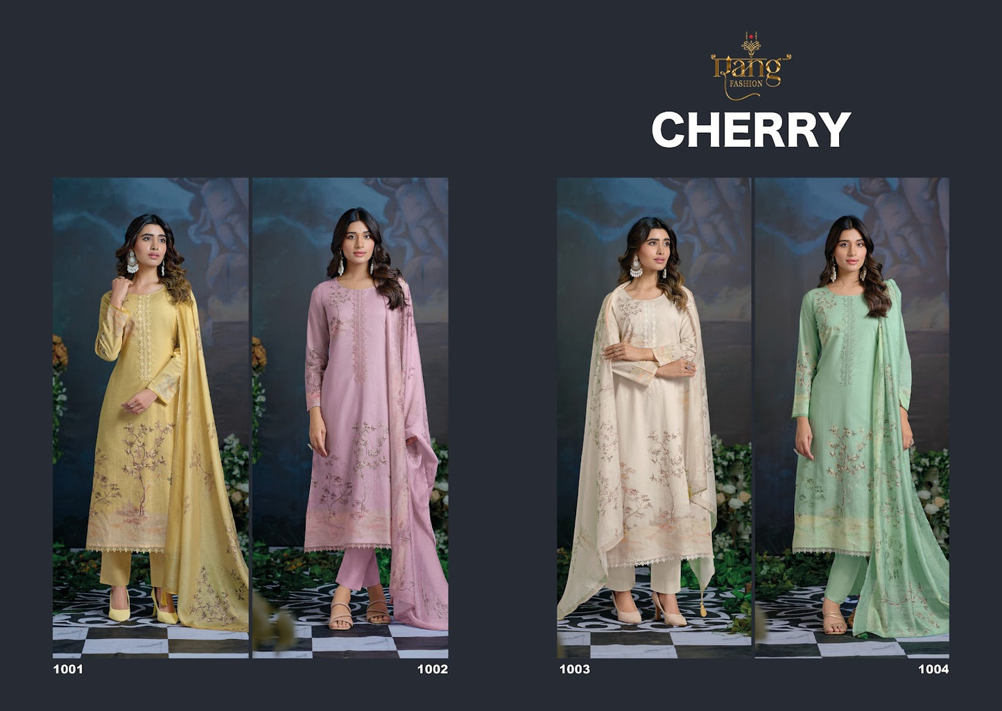 Cherry Rang Fashion Viscose Linen Pant Style Suits Exporter