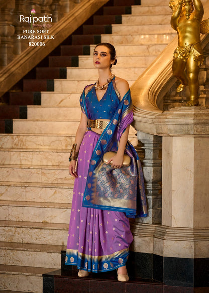 Cherry Silk Rajpath Sarees Exporter