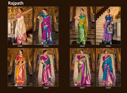Cherry Silk Rajpath Sarees Exporter