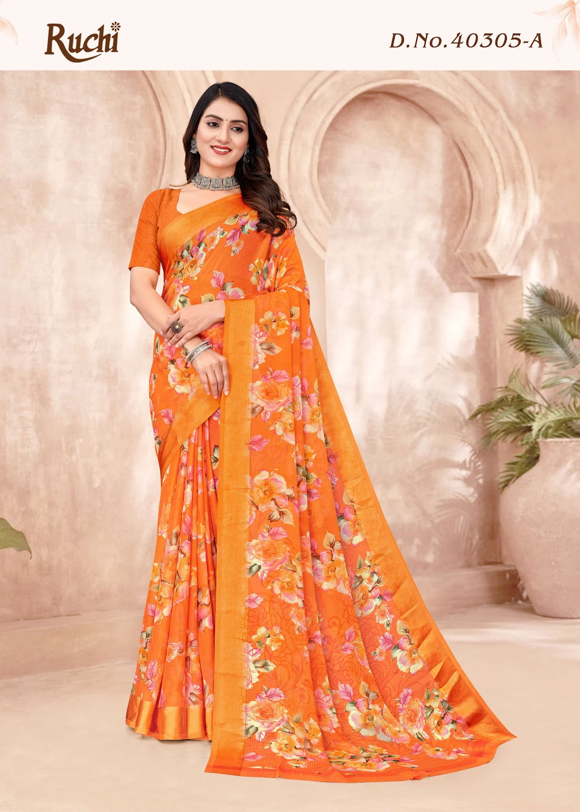 Cherry Vol 47 Ruchi Chiffon Sarees Wholesale Price