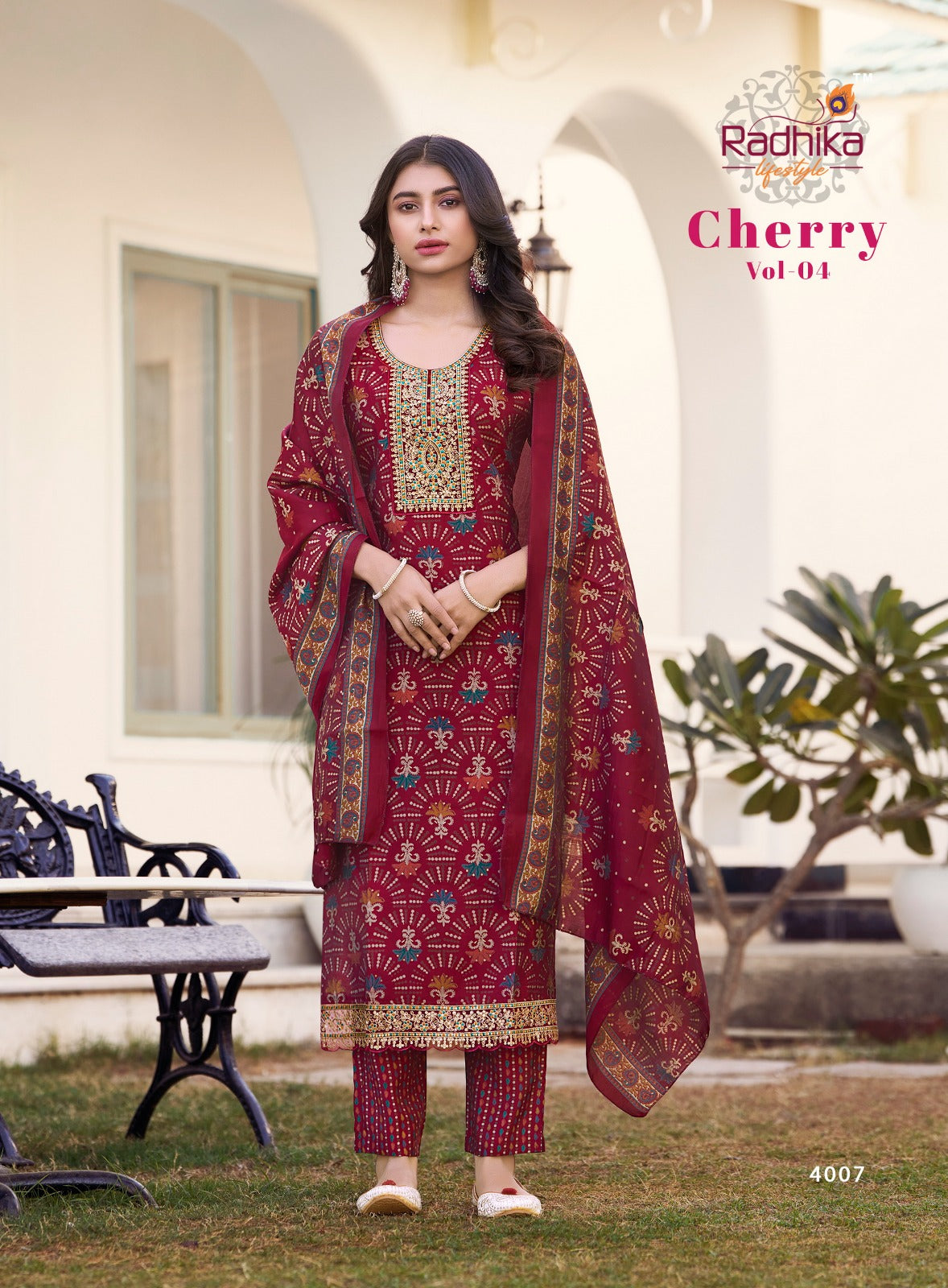 Cherry Vol 4 Radhika Lifestyle Modal Readymade Pant Style Suits Manufacturer Ahmedabad