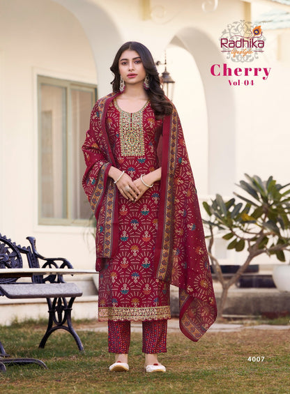 Cherry Vol 4 Radhika Lifestyle Modal Readymade Pant Style Suits Manufacturer Ahmedabad