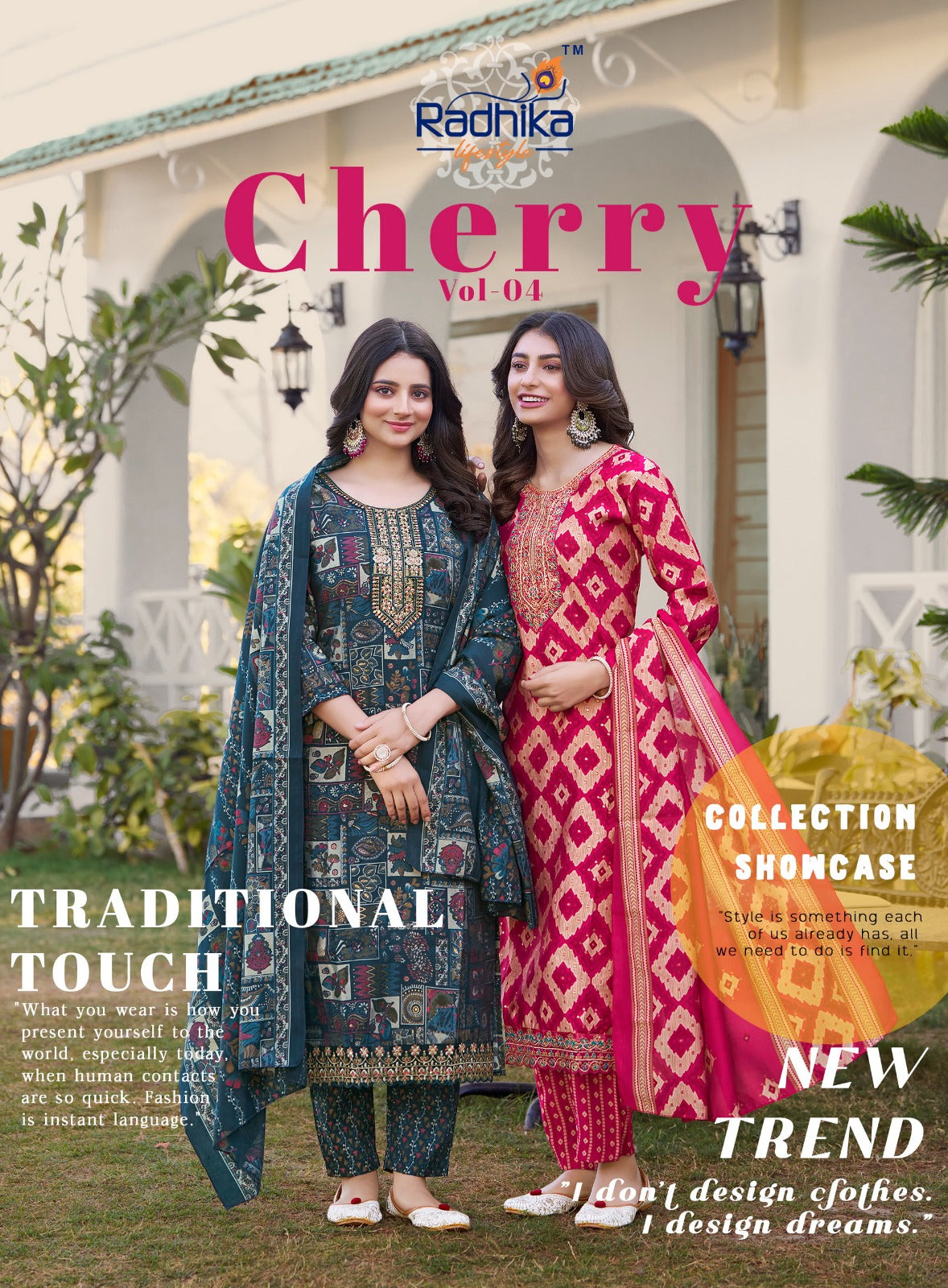 Cherry Vol 4 Radhika Lifestyle Modal Readymade Pant Style Suits Manufacturer Ahmedabad