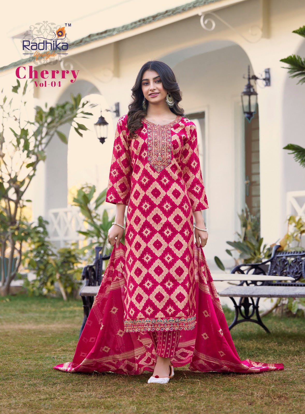 Cherry Vol 4 Radhika Lifestyle Modal Readymade Pant Style Suits Manufacturer Ahmedabad