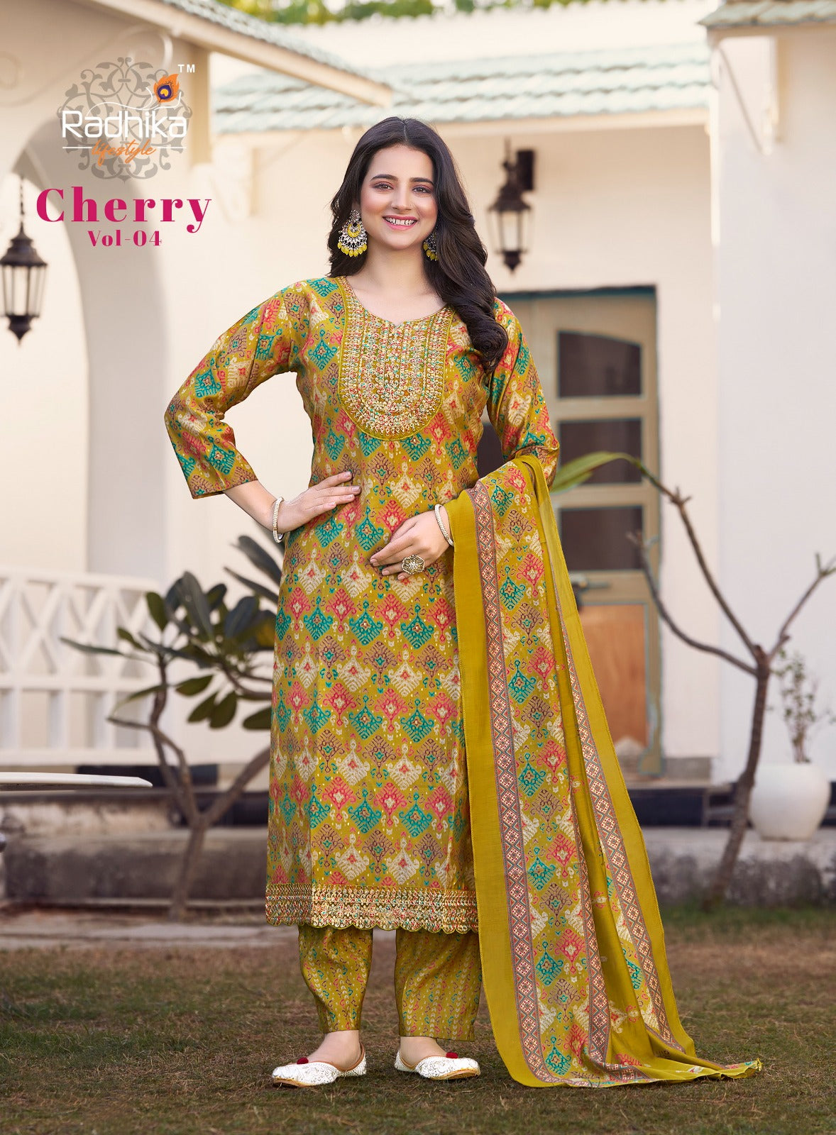 Cherry Vol 4 Radhika Lifestyle Modal Readymade Pant Style Suits Manufacturer Ahmedabad
