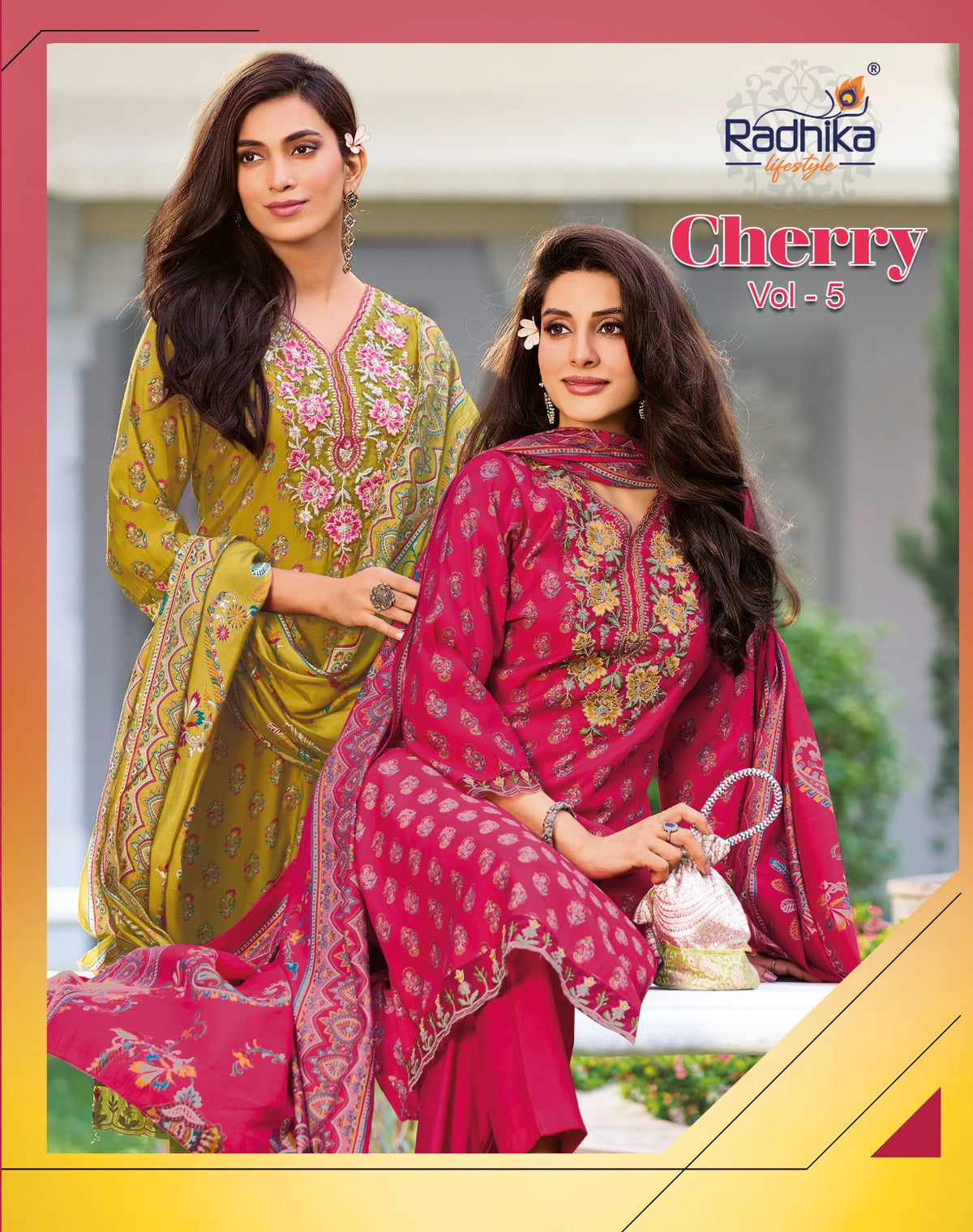 Cherry Vol 5 Radhika Lifestyle Modal Readymade Pant Style Suits Manufacturer Ahmedabad