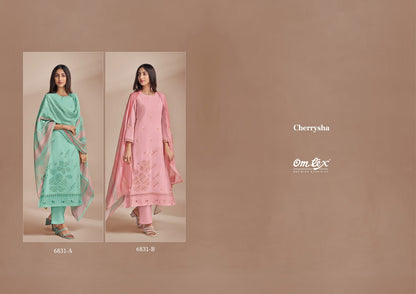 Cherrysha Omtex Lawn Cotton Pant Style Suits Wholesale Price