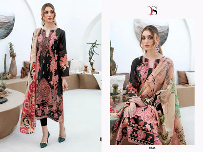 Cheveron 13 Deepsy Cotton Pakistani Patch Work Suits Wholesale Rate