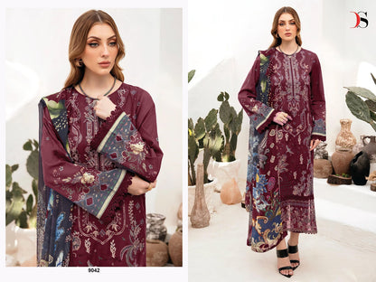 Cheveron 13 Deepsy Cotton Pakistani Patch Work Suits Wholesale Rate