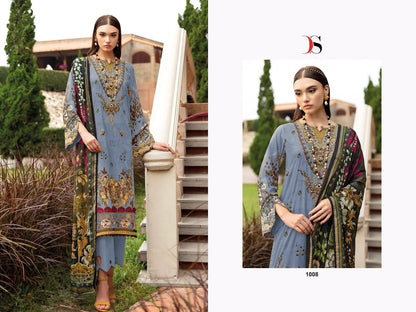 Cheveron 14 Deepsy Cotton Pakistani Patch Work Suits Supplier Gujarat