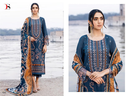 Cheveron 24 Deepsy Cotton Pakistani Patch Work Suits Wholesale Rate