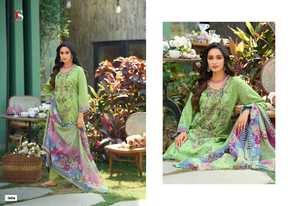 Chevron 16 Deepsy Cotton Pakistani Patch Work Suits Supplier Ahmedabad