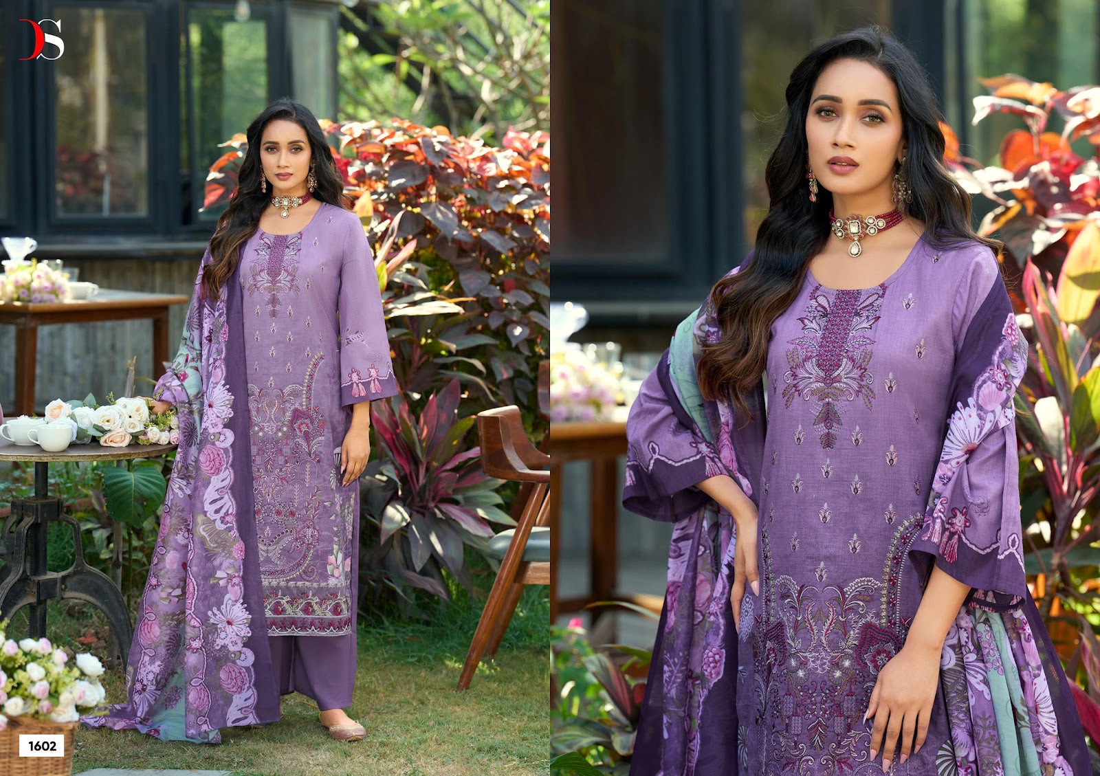 Chevron 16 Deepsy Cotton Pakistani Patch Work Suits Supplier Ahmedabad