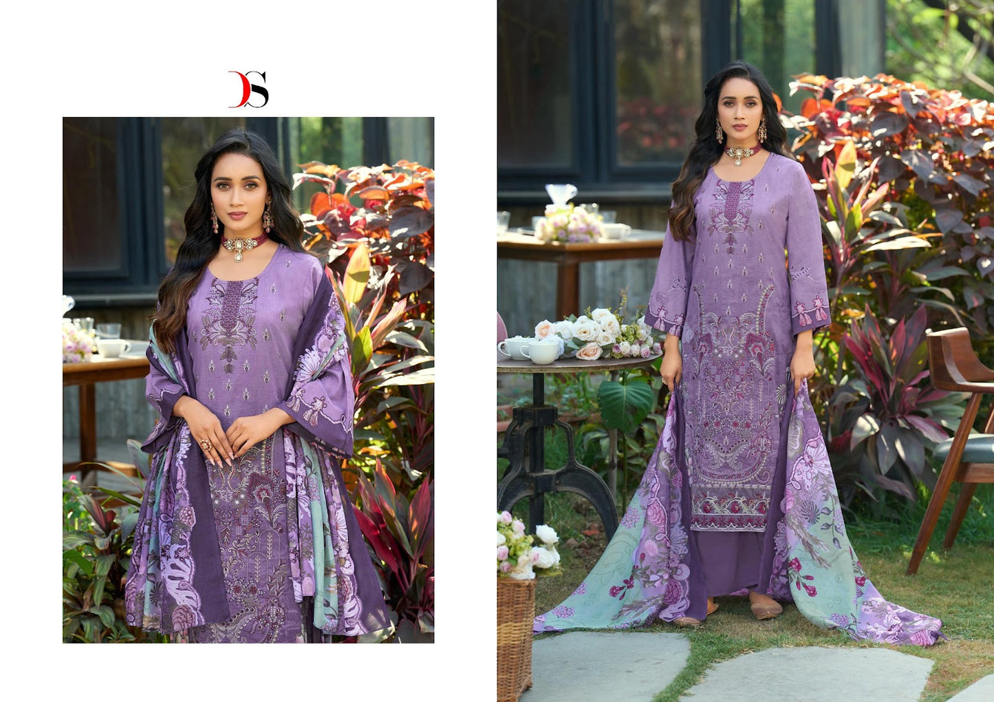 Chevron 16 Deepsy Cotton Pakistani Patch Work Suits Supplier Ahmedabad