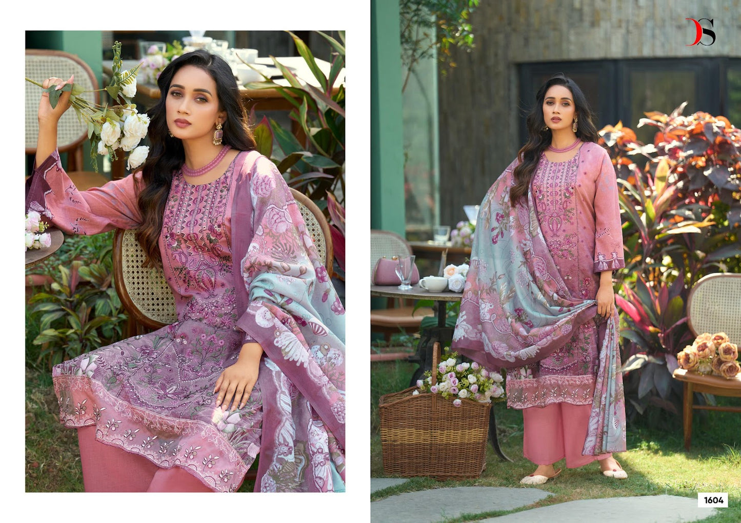 Chevron 16 Deepsy Cotton Pakistani Patch Work Suits Supplier Ahmedabad