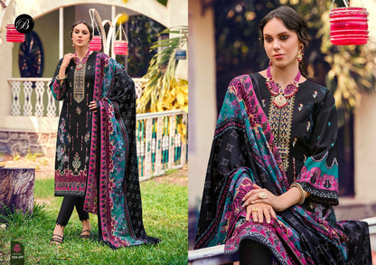 Chevron Belliza Designer Studio Cotton Karachi Salwar Suits Exporter