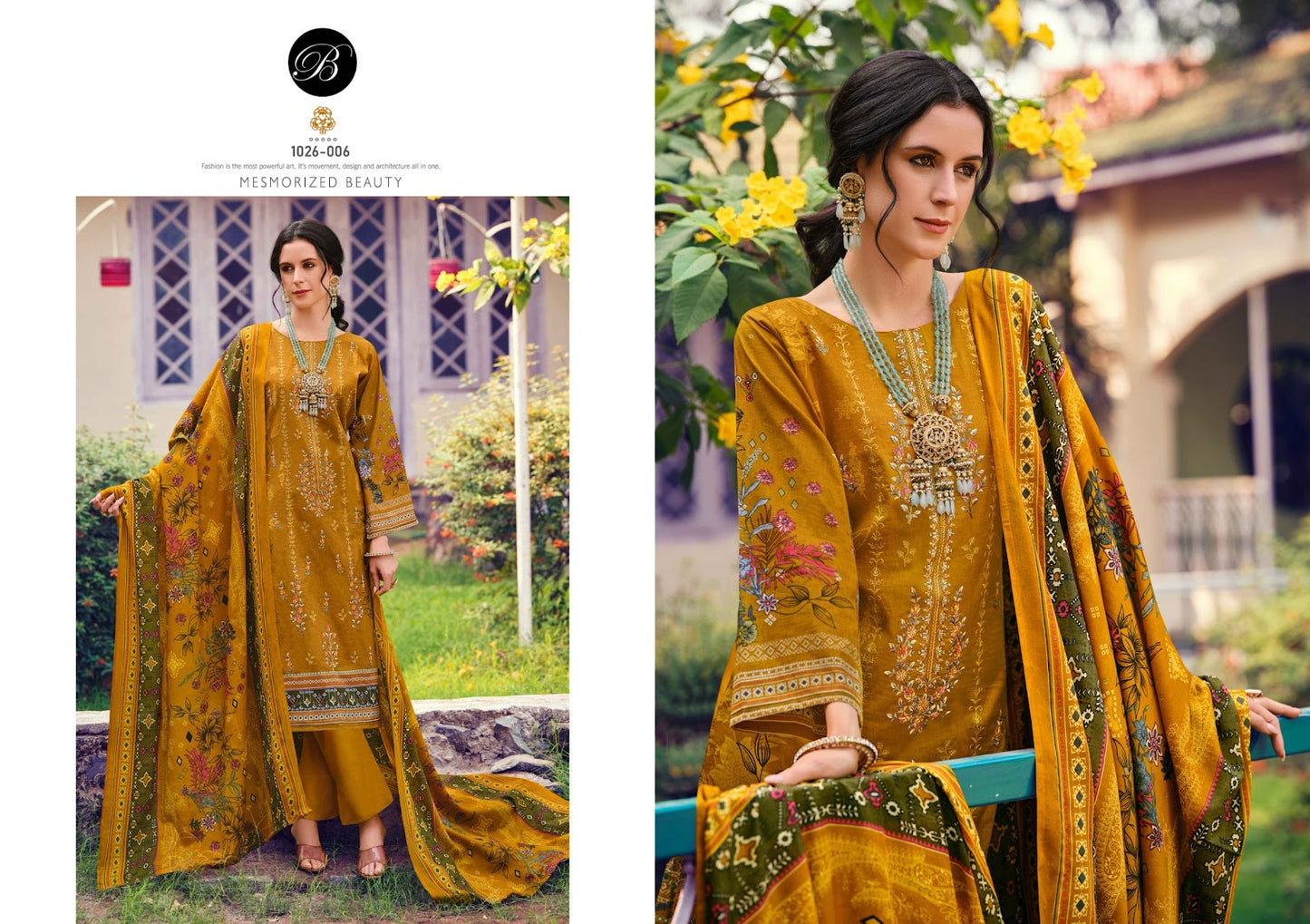 Chevron Belliza Designer Studio Cotton Karachi Salwar Suits Exporter