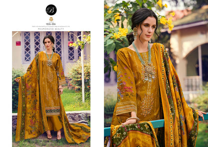 Chevron Belliza Designer Studio Cotton Karachi Salwar Suits Exporter