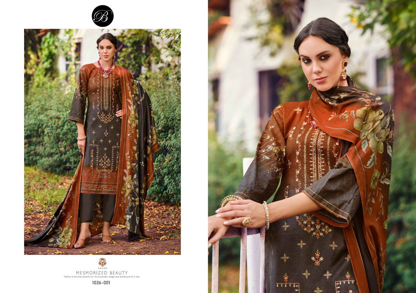 Chevron Belliza Designer Studio Cotton Karachi Salwar Suits Exporter
