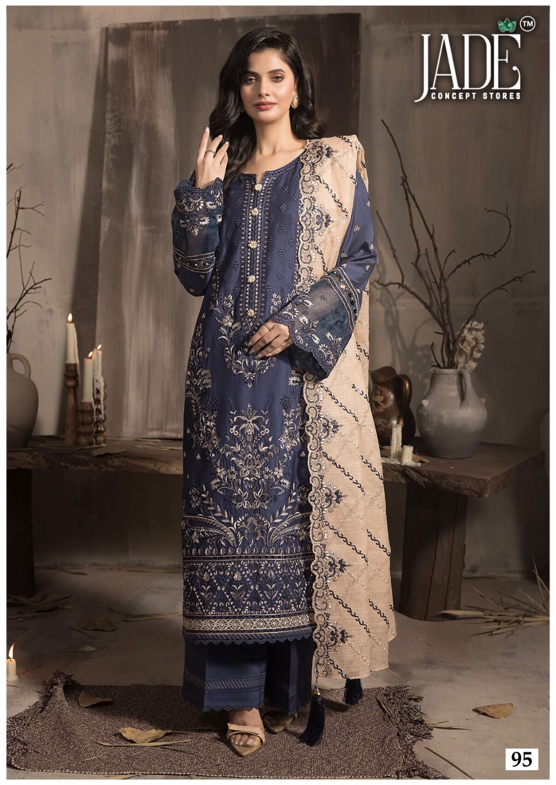 Chevron Vol 10 Exclusive Heavy Cotton Jade Lawn Karachi Salwar Suits Wholesale Price