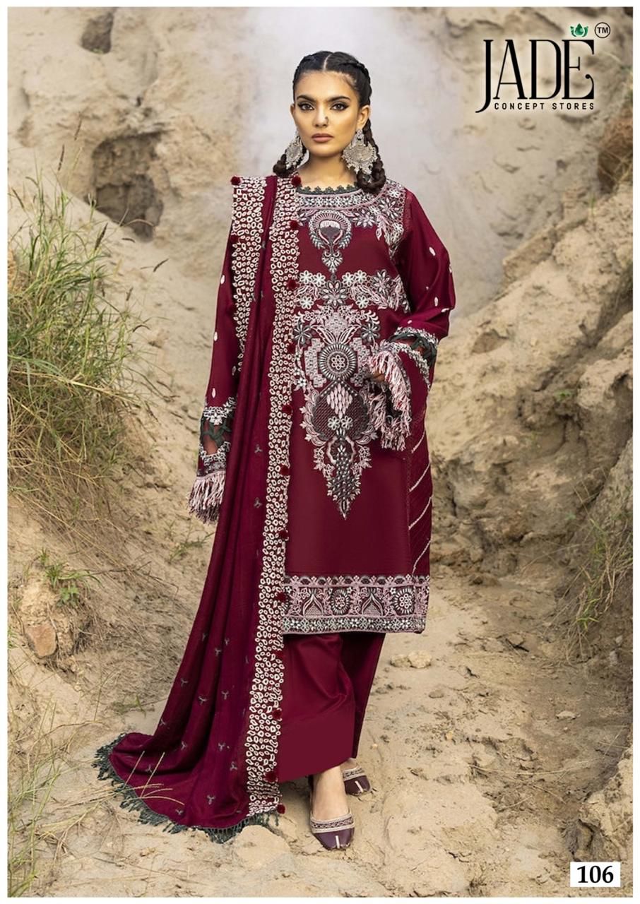 Chevron Vol 11 Exclusive Heavy Cotton Jade Karachi Salwar Suits Supplier India