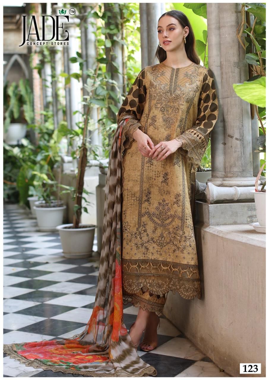 Chevron Vol 13 Exclusive Heavy Cotton Jade Lawn Karachi Salwar Suits Manufacturer Ahmedabad