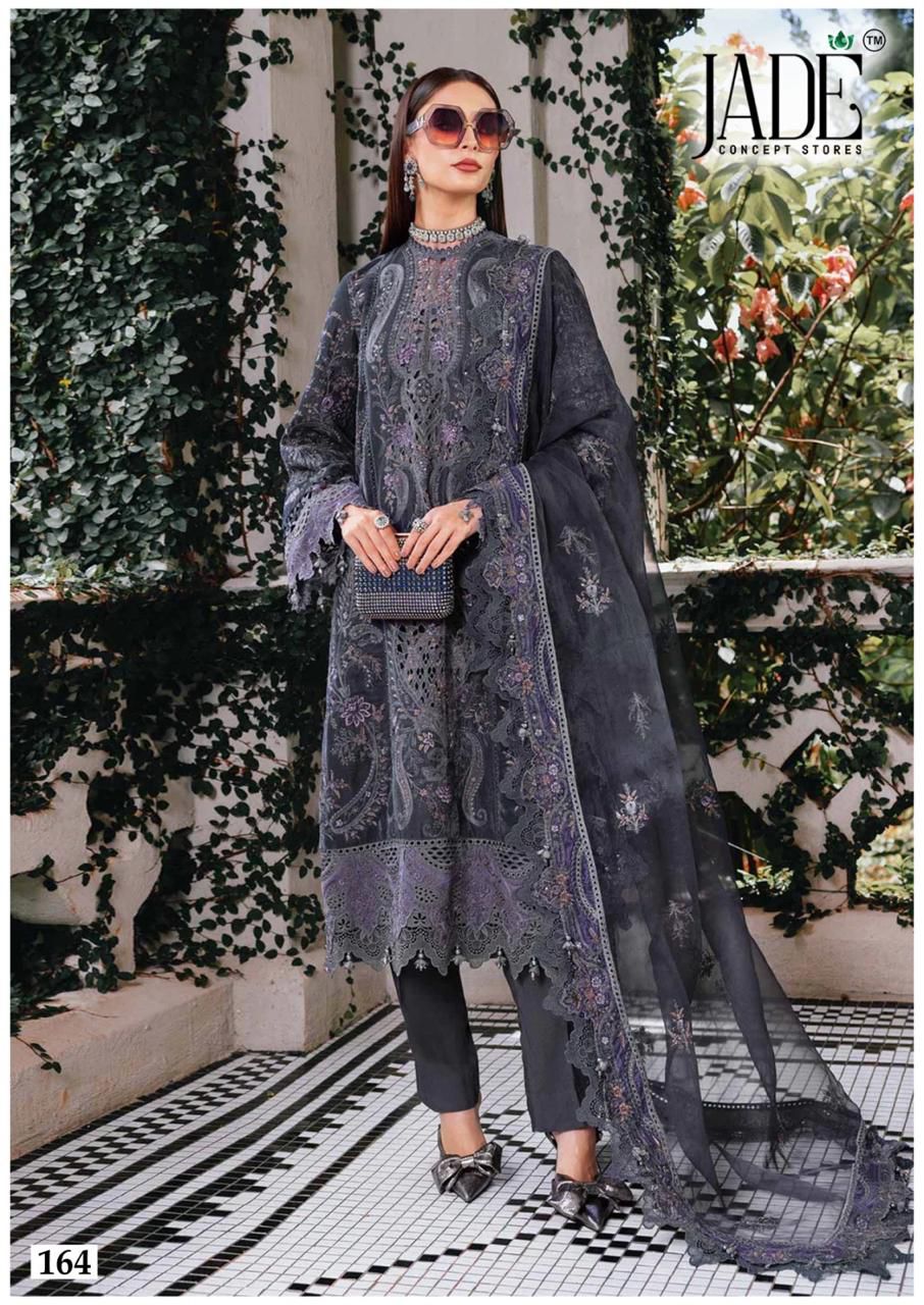 Chevron Vol 17 Jade Mix Cotton Karachi Salwar Suits Wholesale Rate